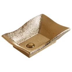 American Imaginations American Imagination 20.08"W Bathroom Vessel Sink, Gold