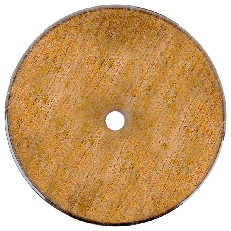 VIGO Glass Vessel Bathroom Sink, Amber Sunset - Image 2