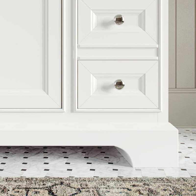 MOD Meadowood Bath Vanity, White, 43", Single Sink, Freestanding - Image 7