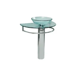 Fresca Attrazione Modern Glass Bathroom Pedistal