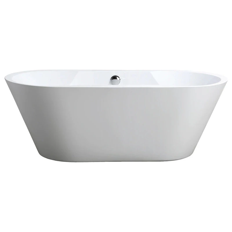 Vanity Art LLC Vanity Art Freestanding Acrylic Bathtub, 31.5"x67"x23.6" - Image 11
