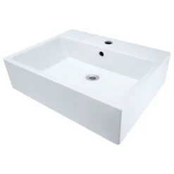 MR Direct Sinks And Faucets V2502-White Porcelain Vessel Sink