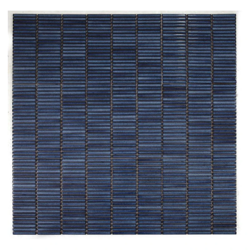 Fancy Decorative Mosaic Hulu Blue Band 11 X 11.5 - Image 3