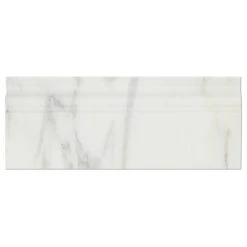 Oracle Tile And Stone Calacatta Gold Italian Calcutta Marble Polished Baseboard Trim