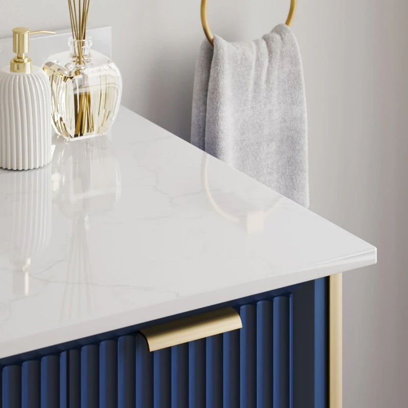 MOD The Everleigh Bathroom Vanity, Single Sink, 48", Royal Blue, Freestanding - Image 6