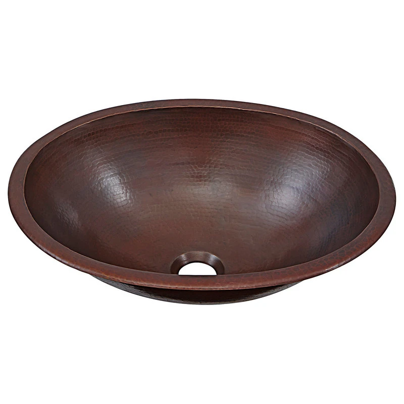 SINKOLOGY Schrodinger 17" Undermount Handmade Copper Bathroom Sink