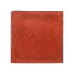 Mexican Decorative Accessories 4"x4" Mexican Ceramic Handmade Tile #S010