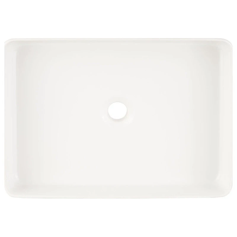 Signature Hardware 948624 Hibiscus 20" Fireclay Vessel Bathroom - White - Image 5