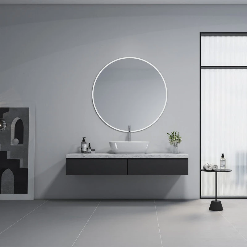 Altair 20x16" Oval White Finish Ceramic Vessel Bathroom Vessel Sink - Image 9