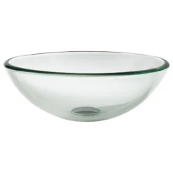 Kraus USA, Inc. Clear 14" Glass Vessel Bathroom Sink