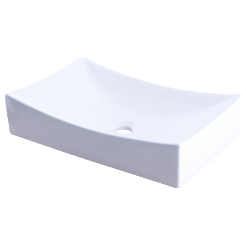 Novatto Modern White Porcelain Vessel Sink
