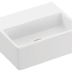 WS Bath Collections Quattro 30.00 Quattro 13" Rectangular Ceramic - White