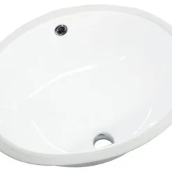 Transolid Under Mount Madison Petite Lavatory, White