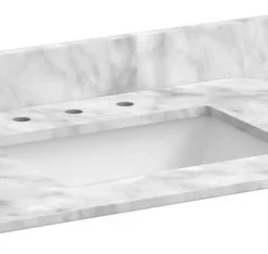 FGI-industries Foremost ST37228 Granite Vanity Top 37" - Carrara White
