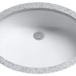 Toto LT597G Colonial White Dantesca Undercounter Lavatory With Sanagloss ADA