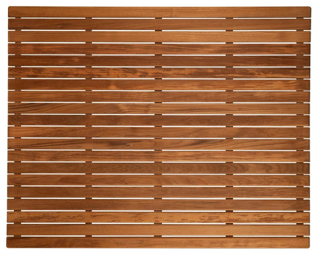 Teakworks4u Teak Mat, 36"x30"