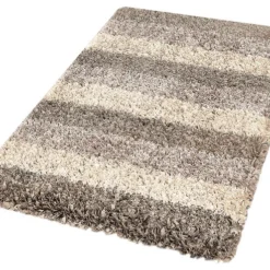 Null Taupe Modern Non Slip Washable Bathroom Rug, Lounge, Extra Large