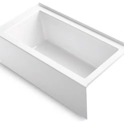 Kohler Underscore 60" X 32" Alcove Bath W/ Right-Hand Drain, White