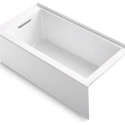 Kohler Underscore 60" X 30" Alcove Bath W/ Left-Hand Drain, White