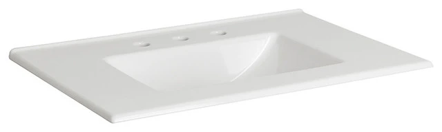 FGI-industries Fine Fire Clay Top, White, 31"