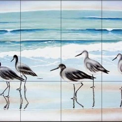 The Tile Mural Store (USA) Tile Mural, 5 Birds By Patrick Sullivan