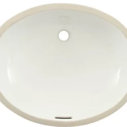 Toto Dantesca Oval Undermount Bathroom Sink, Cotton White