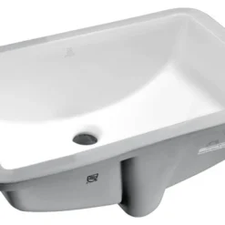 Anzzi Pegasus Series 21" Ceramic Undermount Sink Basin, White