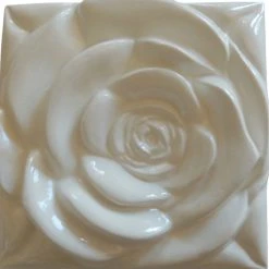 Roza White Rose White Rose Tile