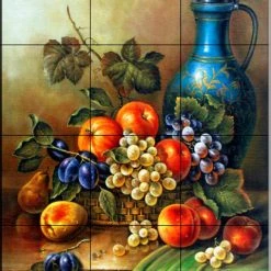 The Tile Mural Store (USA) Tile Mural, Antique Still Life Iii By Corrado Pila