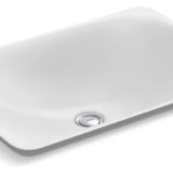 Kohler Carillon Rectangle Wading Pool Bathroom Sink, White