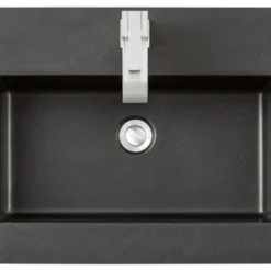 James Martin Vanities SWB-S23.6 23.6" Solid Surface Vanity Top - Charcoal Black