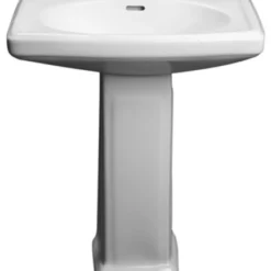 PROFLO PF14104 25.5" Centerset Lavatory Pedestal Sink Only - White